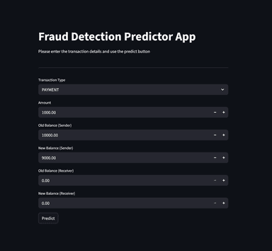 Fraud Detection Predictor
